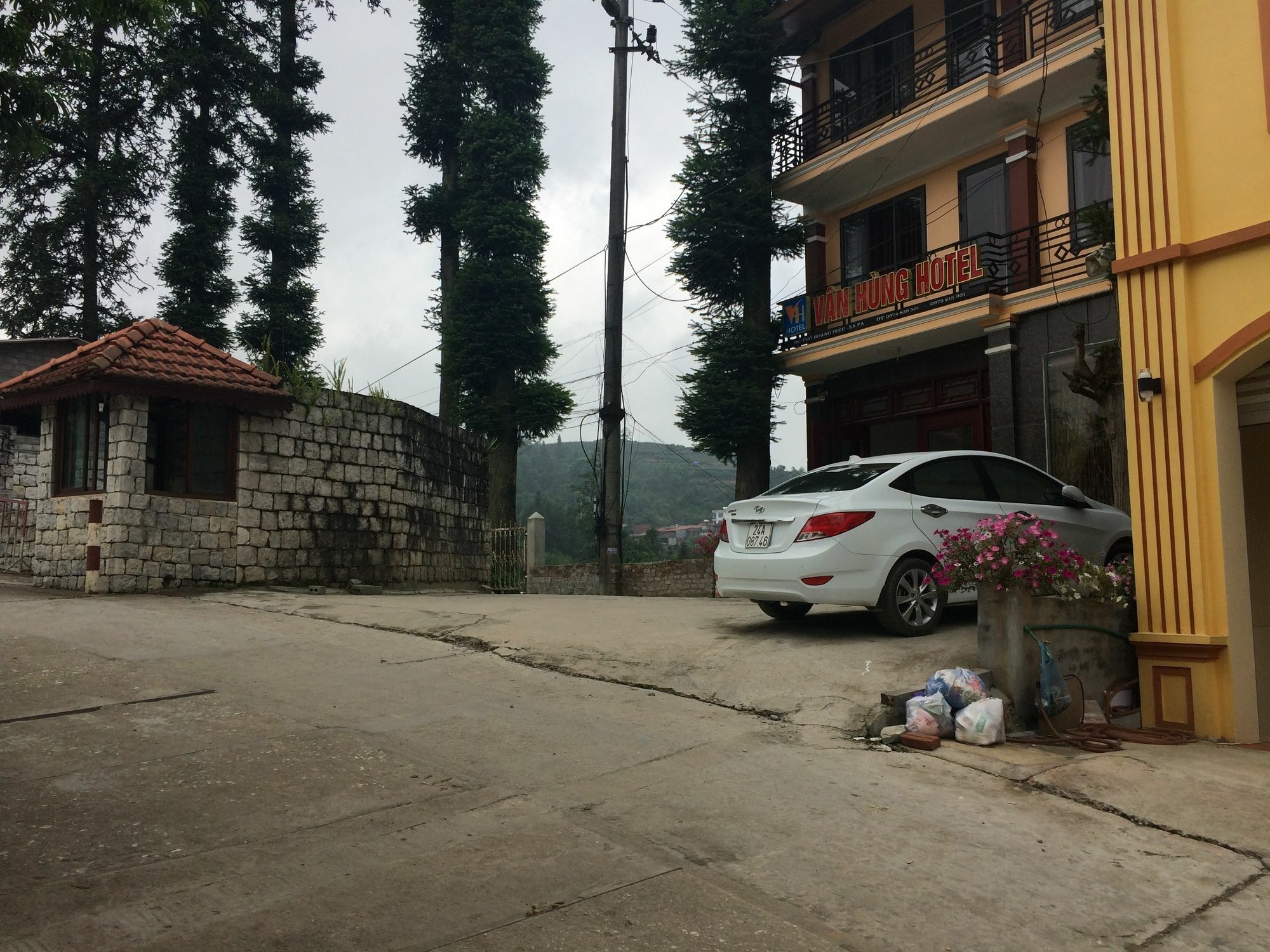 Sapa Van Hung Hotel Exterior foto